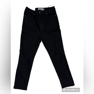 Beverly Hills Stretch Mom Extensible Refuge Denim. Size :9 Color: Black